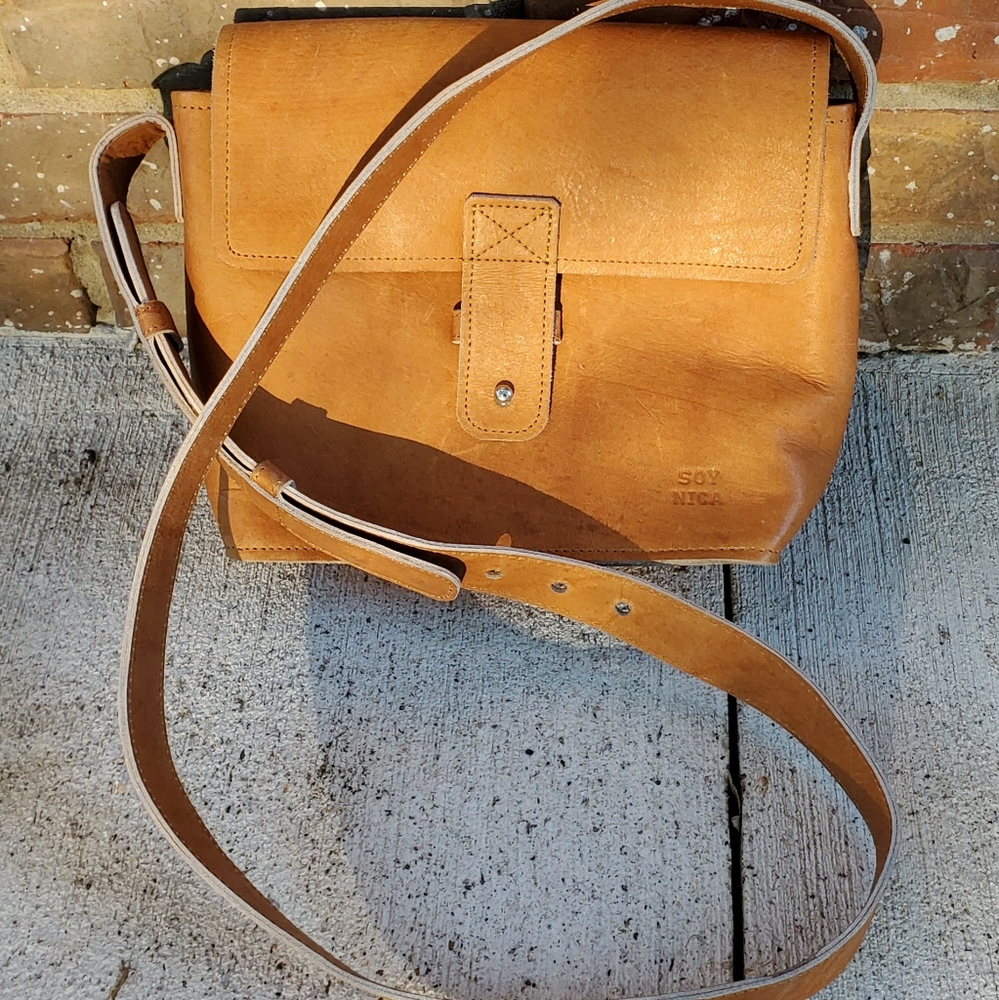 Soy Nica Handmade Leather Bag